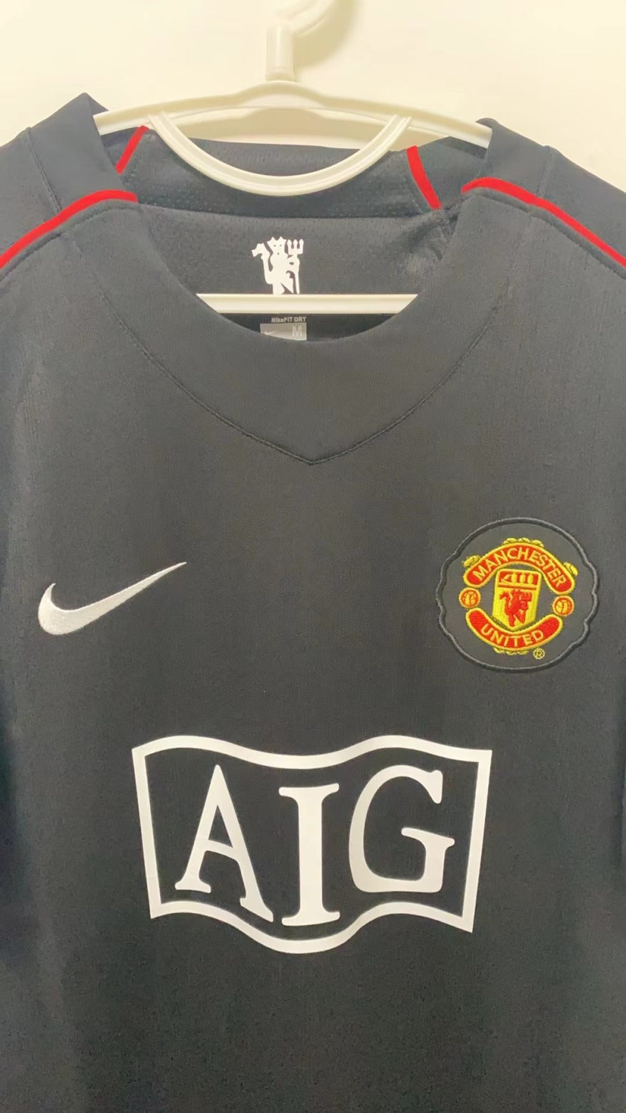 Cristiano Ronaldo CR7 Manchester United 07/08 Away Original Retro Jersey