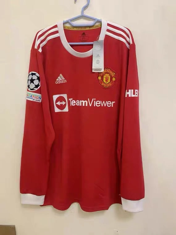 Cristiano Ronaldo CR7 Manchester United 21/22 Home Original Retro Jersey