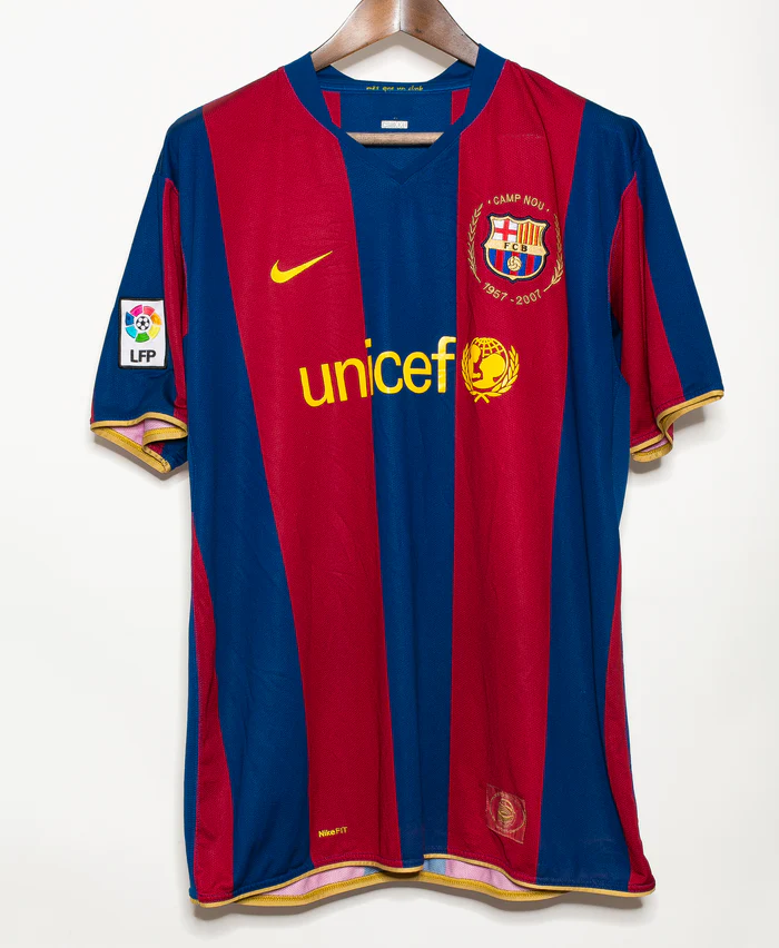 Ronaldinho Barcelona 07/08 Home Original Retro Jersey