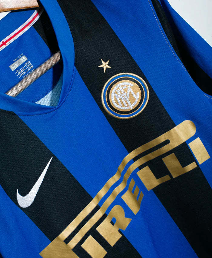 Luis Figo Inter Milan 08/09 Home Original Retro Jersey