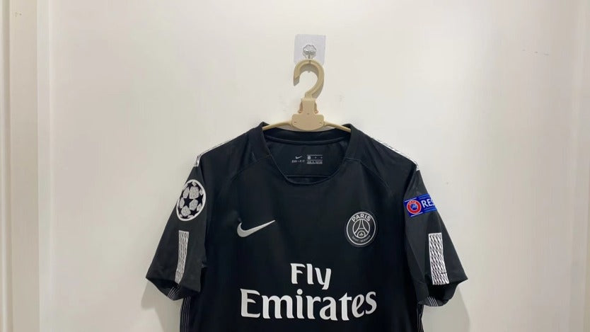 Neymar 2017-18 Paris Saint-Germain PSG Fourth Original Retro Jersey