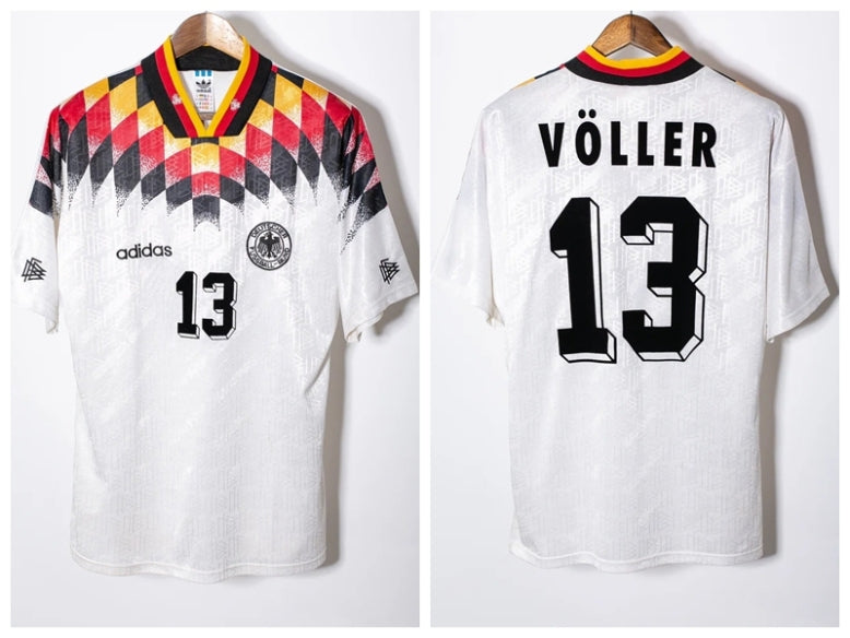 Voller Germany National Team 1994 Home Original Retro Jersey