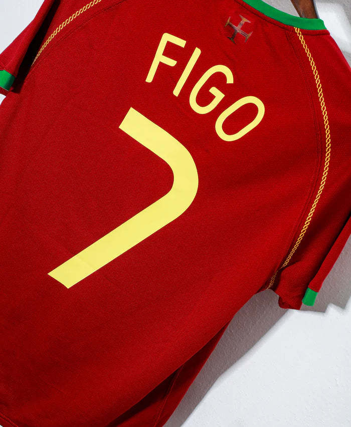 Luis Figo Portugal National Team 2006 Home Original Retro Jersey
