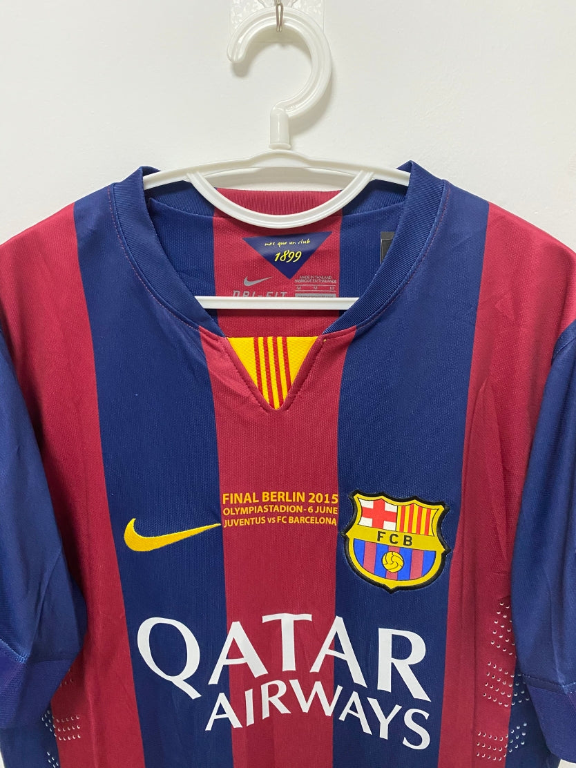 Messi Barcelona 2014/15 Home Original Retro Jersey