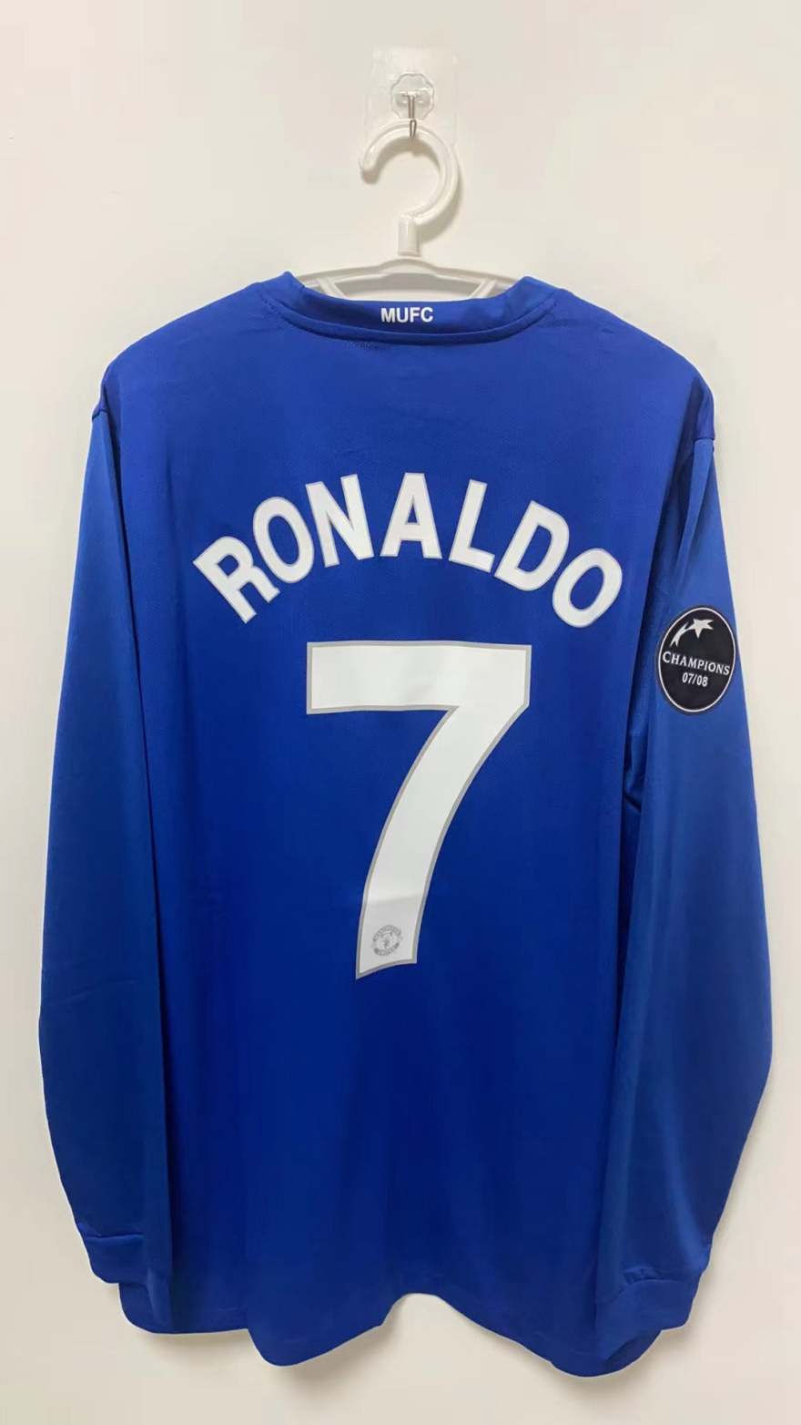 Cristiano Ronaldo CR7 Manchester United 08/09 Away Original Retro Jersey