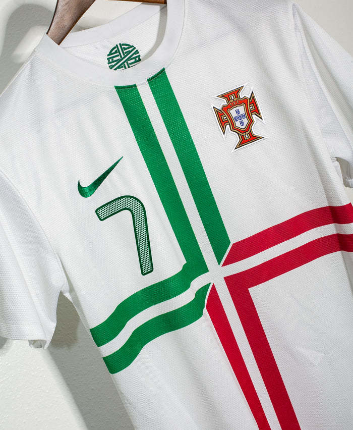 Cristiano Ronaldo CR7 Portugal National Team 2012 Away Original Retro Jersey