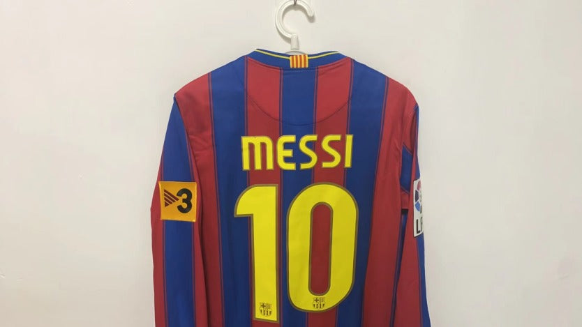 Messi Barcelona 2009/10 Home Original Retro Jersey