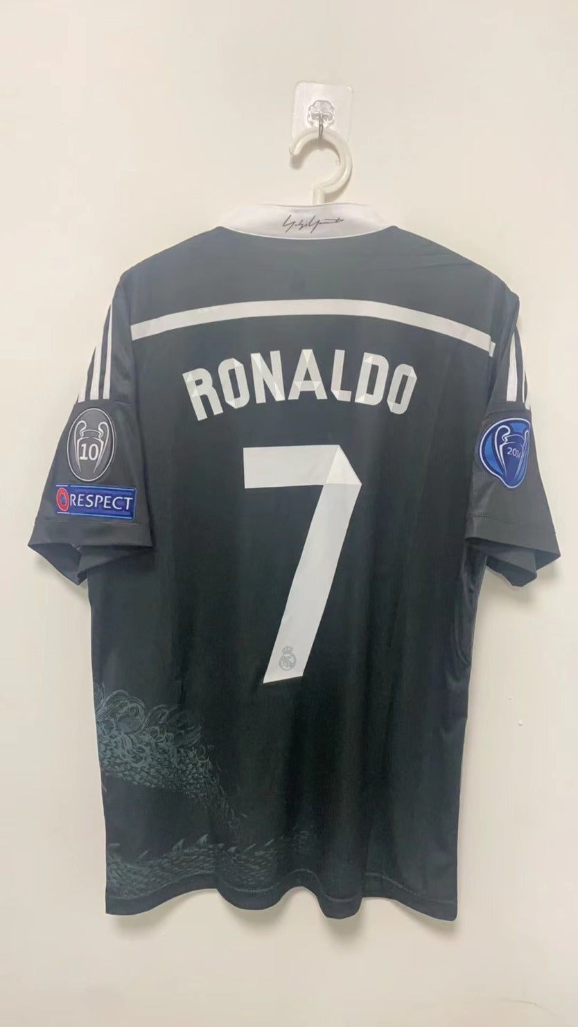 Cristiano Ronaldo CR7 Real Madrid 14/15 Third Original Retro Short sleeve Jersey