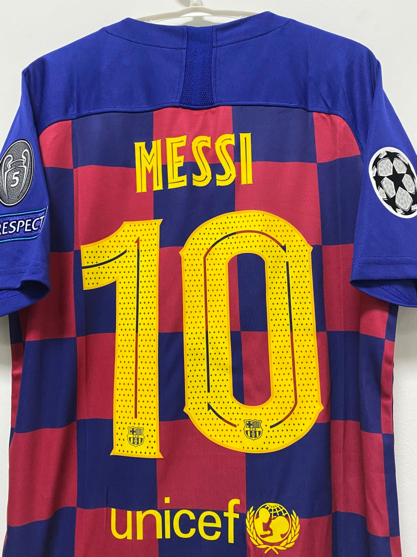 Messi Barcelona 2019/20 Home Original Retro Jersey