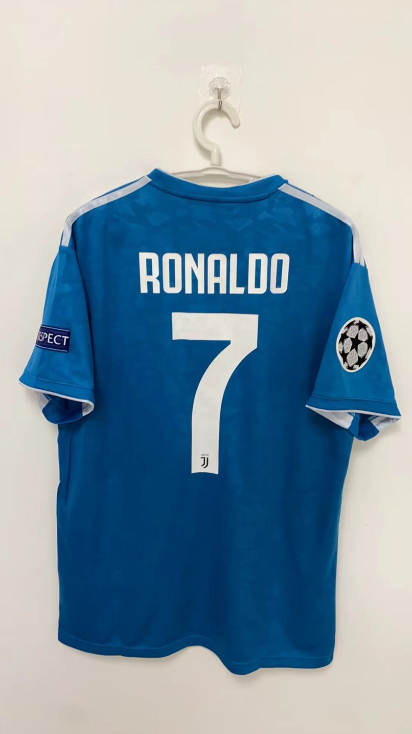 Cristiano Ronaldo CR7 Juventus19/20Third Original Retro Jersey