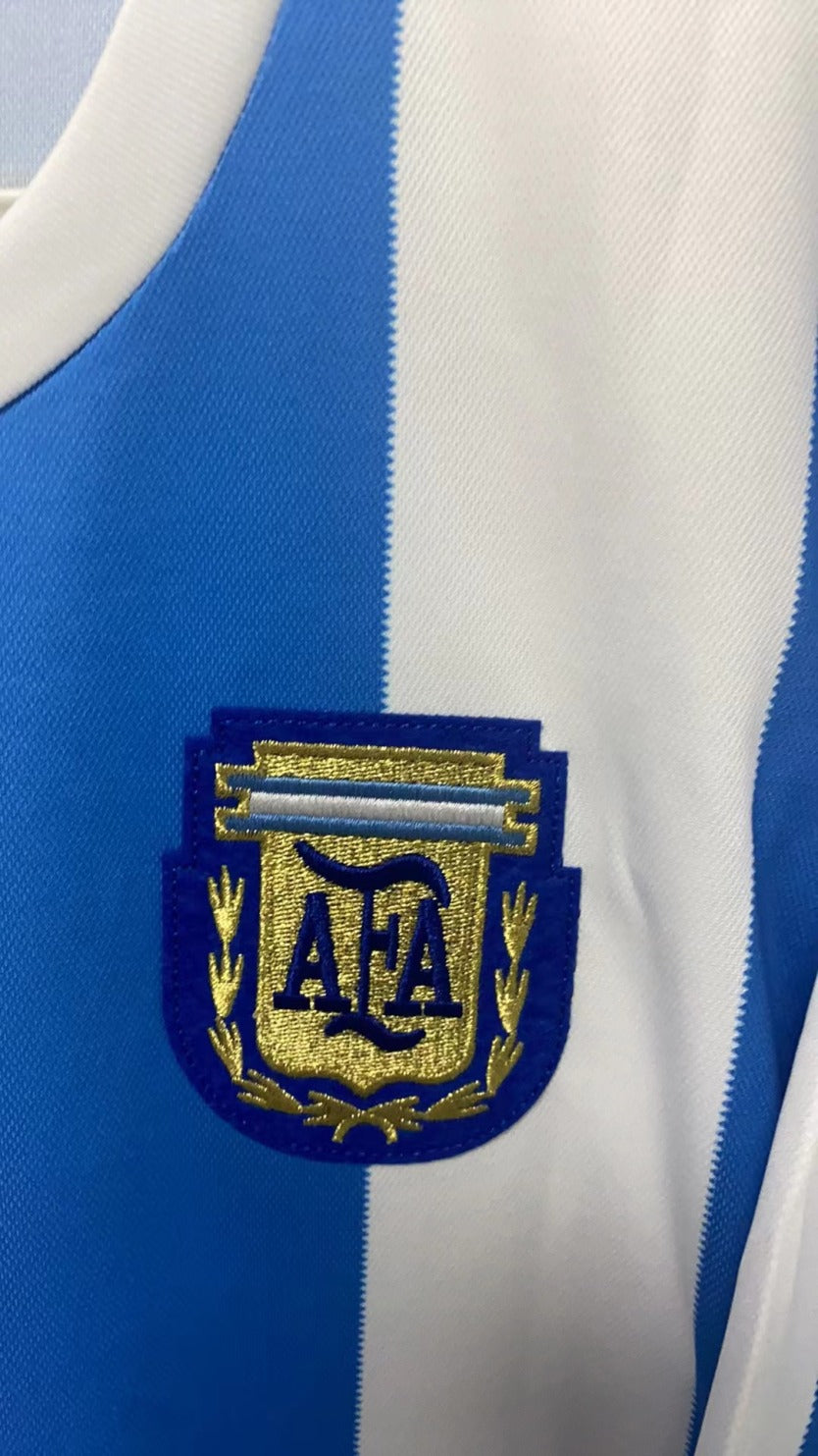 Maradona Argentina National Team 1986 Home Original Retro Jersey