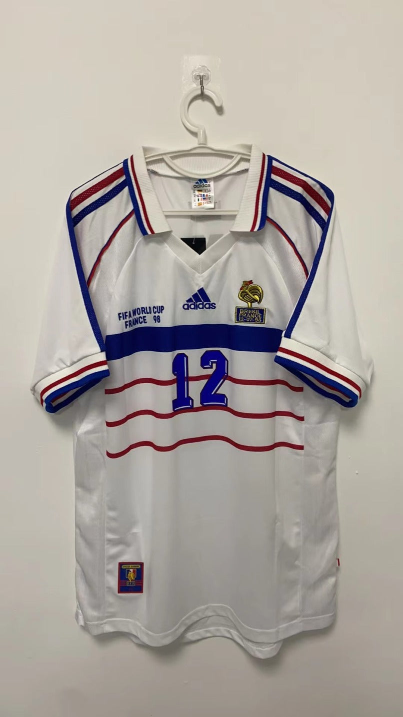 Thierry Henry France National Team 1998 Away Original Retro Jersey