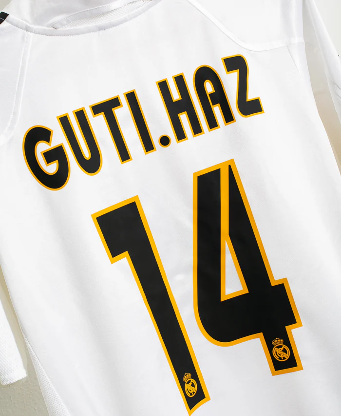 Guti.H Real Madrid 04/05 Home Original Retro Jersey