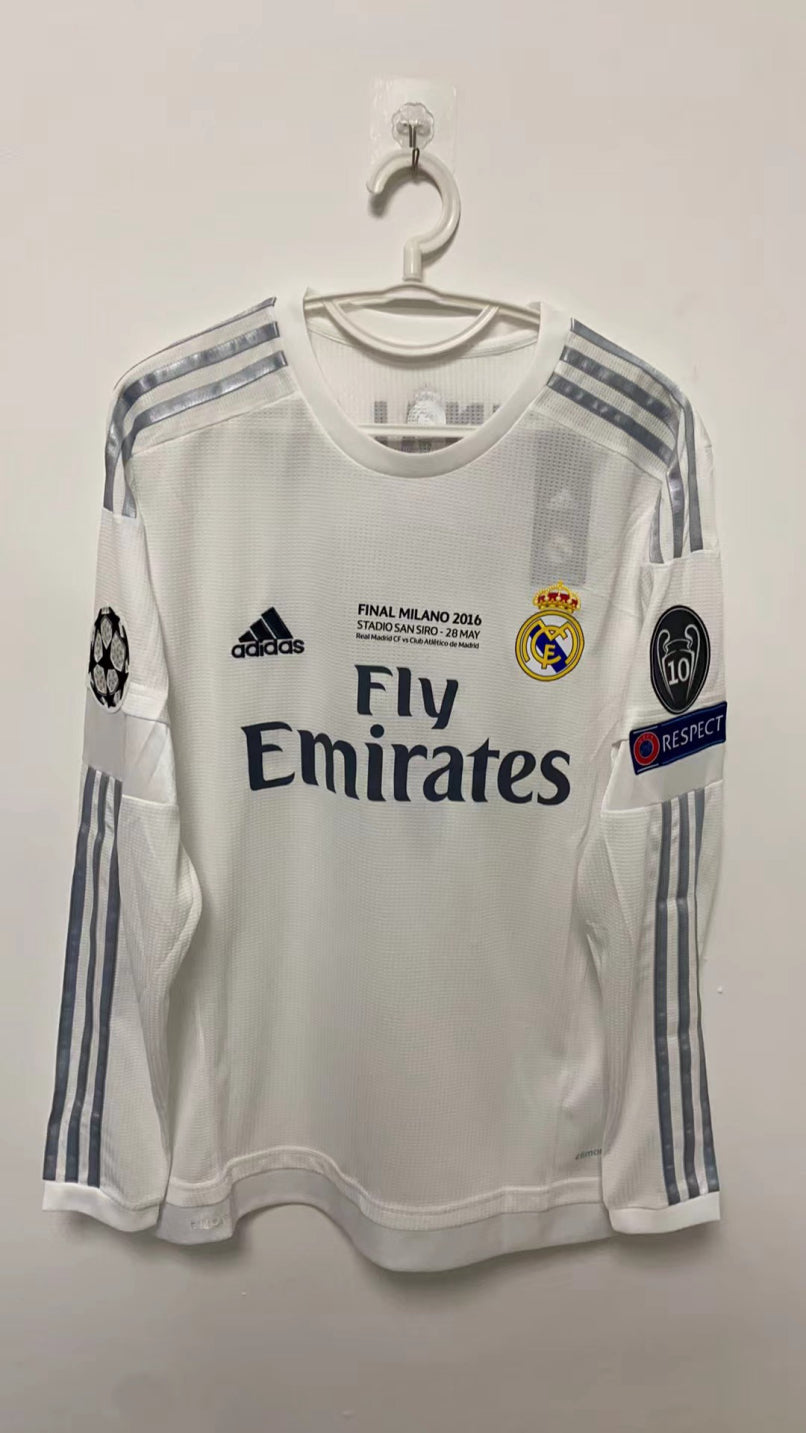 Cristiano Ronaldo CR7 Real Madrid 15/16 Home Original Retro Jersey