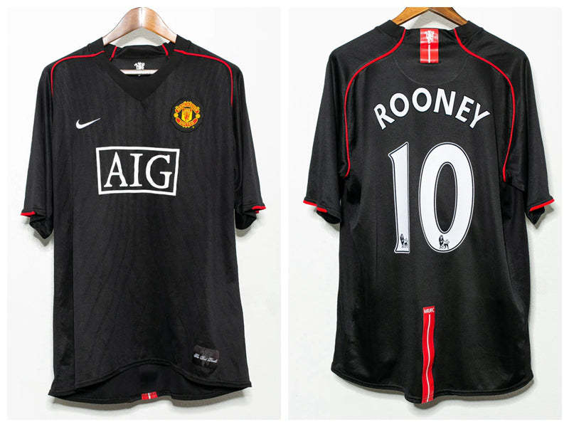 Wayne Rooney Manchester United 07/08 Away Original Retro Jersey