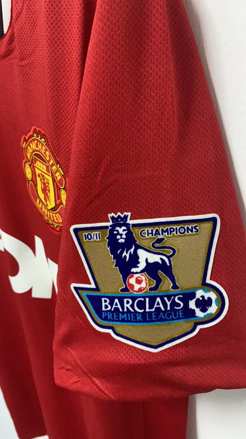 Javier Hernandez2010-11 Manchester United Home Retro Short Sleeve Jersey