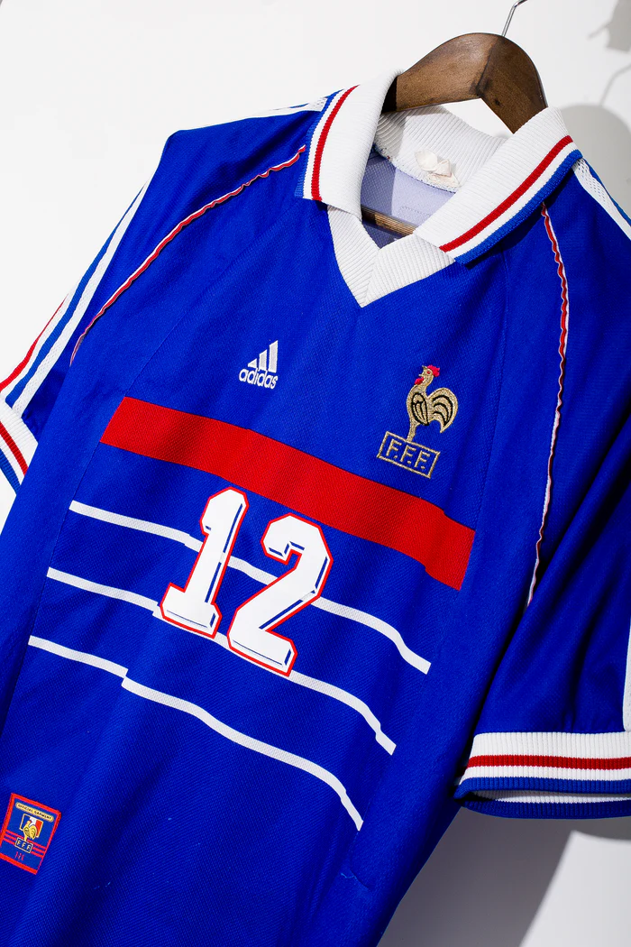 Thierry Henry France National Team 1998 Home Original Retro Jersey