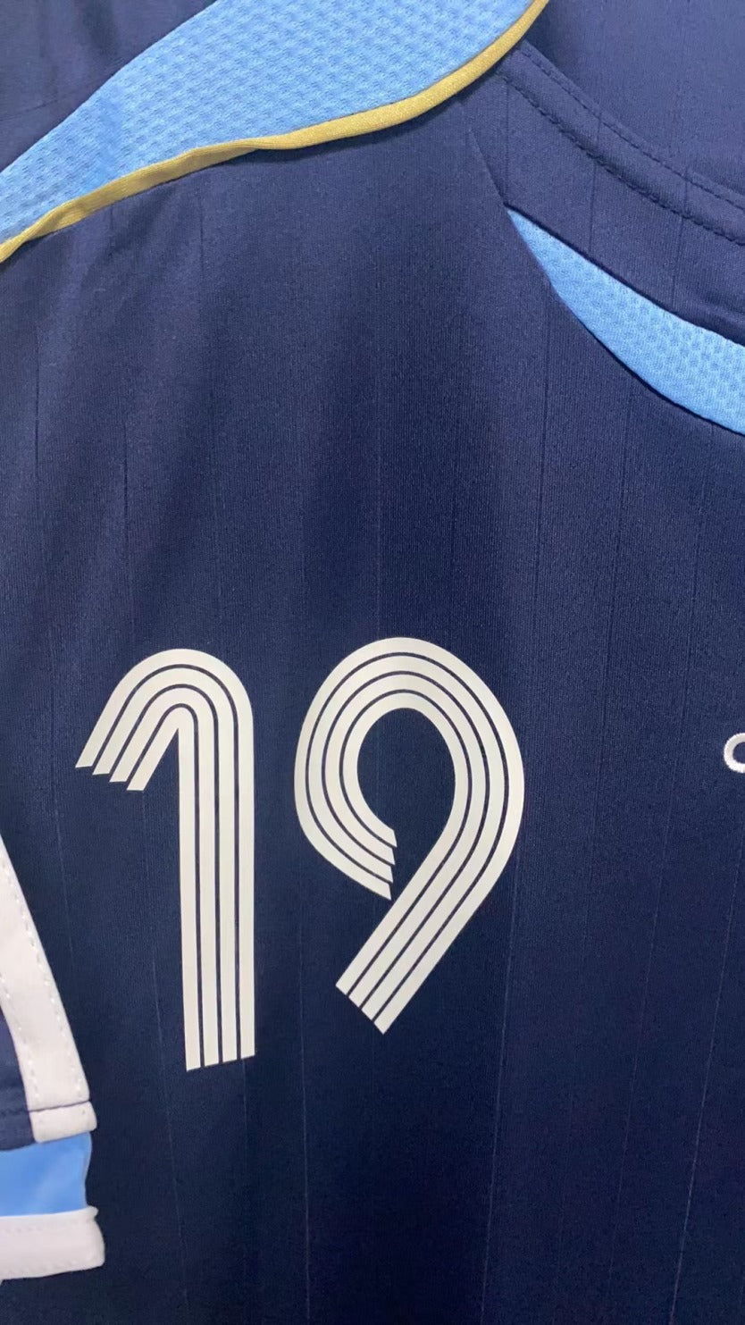 Messi Argentina National Team 2006 World Cup Away Original Retro Jersey