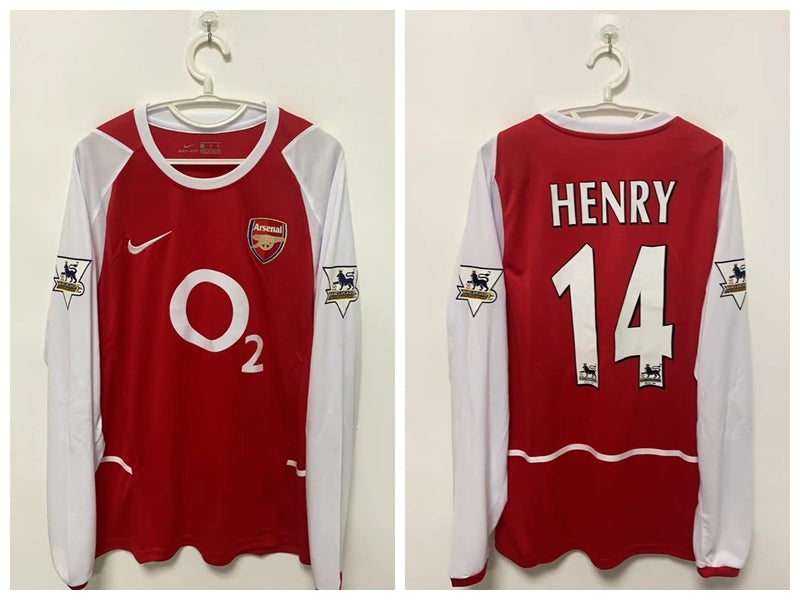Thierry Henry Arsenal 2002/04 Home Original Retro Jersey