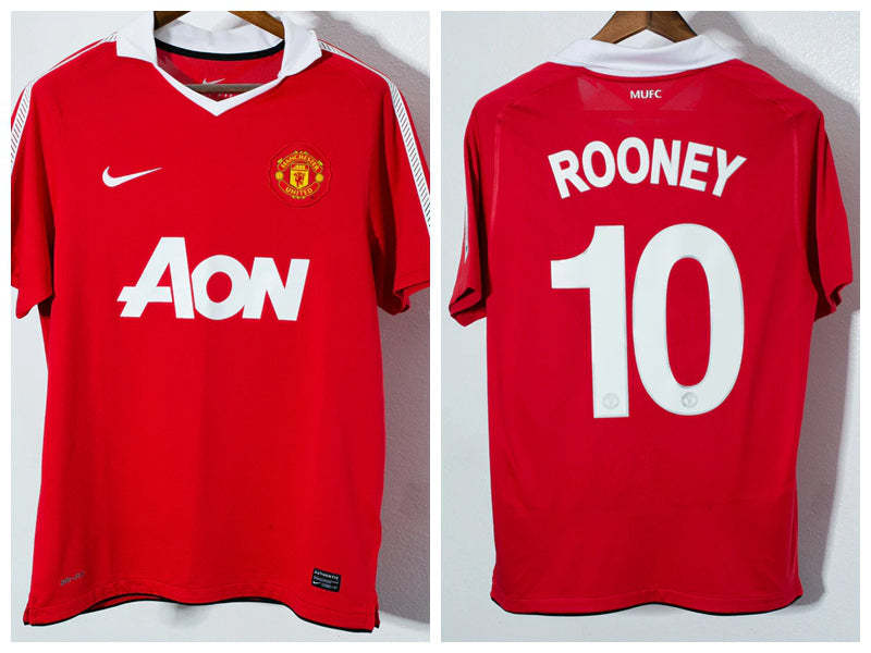 Wayne Rooney Manchester United 10/11 Home Original Retro Jersey