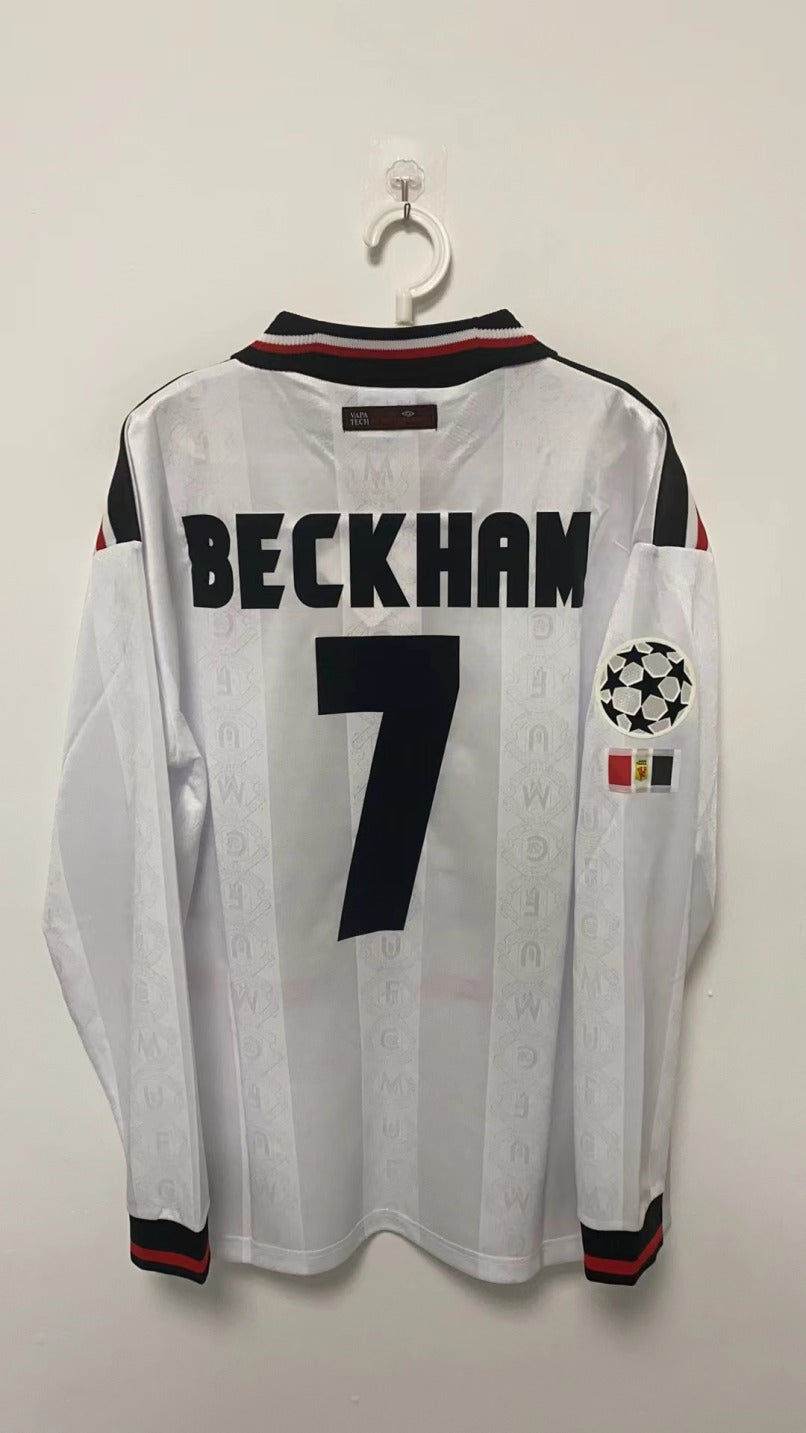 David Beckham Manchester United 98/99 Away Original Retro Jersey