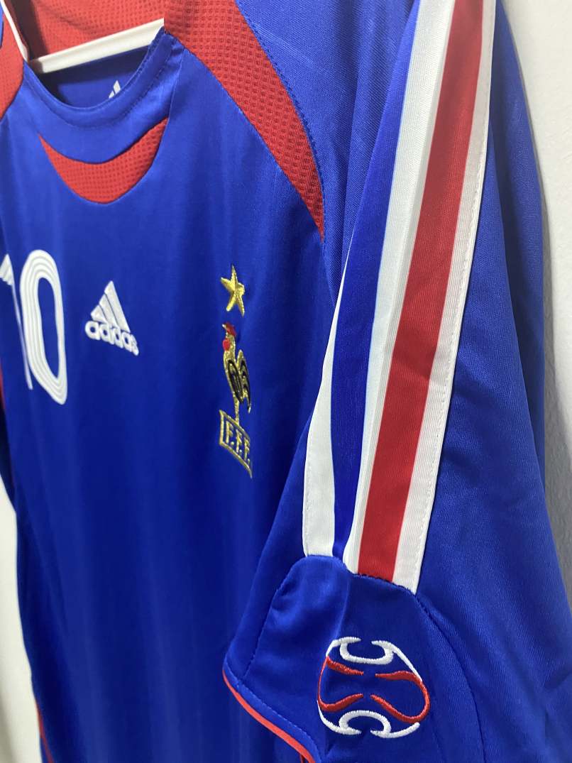 Zidane France National Team 2006 Home Original Retro Jersey
