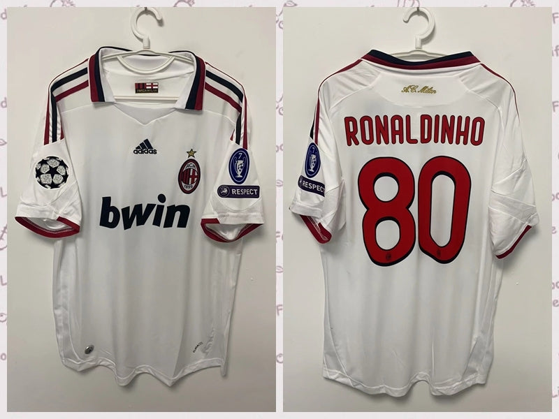 Ronaldinho AC Milan 09/10 Away Original Retro Jersey