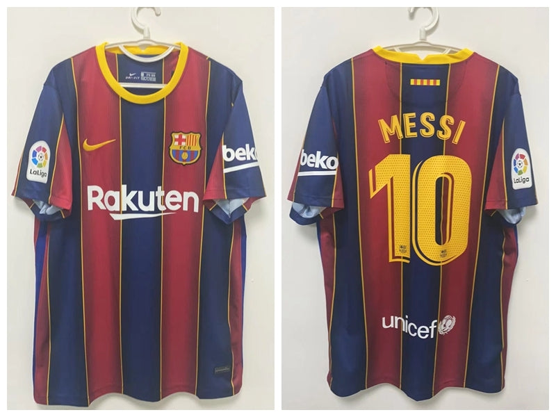 Messi Barcelona 2020/21 Home Original Retro Jersey