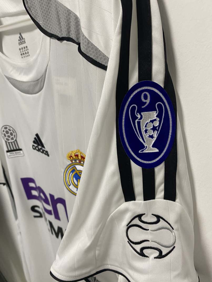 David Beckham Real Madrid 06/07 Home Original Retro Jersey