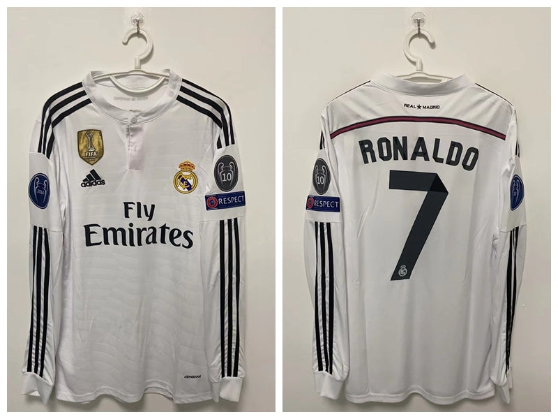 Cristiano Ronaldo CR7 Real Madrid 14/15 Home Original Retro Jersey