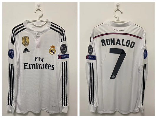 Cristiano Ronaldo CR7 Real Madrid 14/15 Home Original Retro Jersey