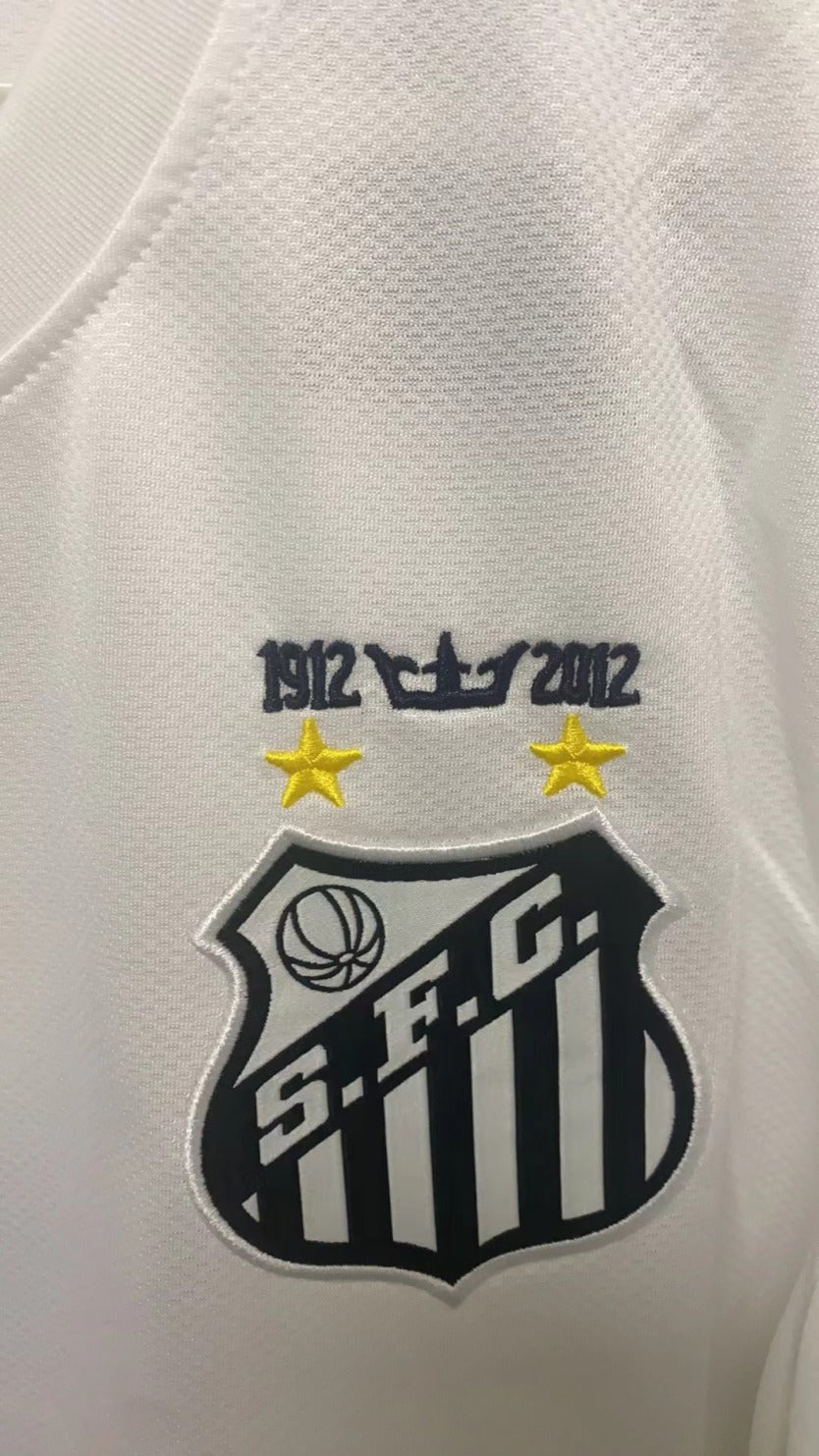 Neymar 2012-13 Camisa Santos Home Original Retro Jersey