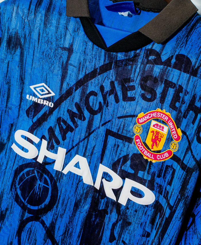 CANTONA Manchester United 92/93 Away Original Retro Jersey