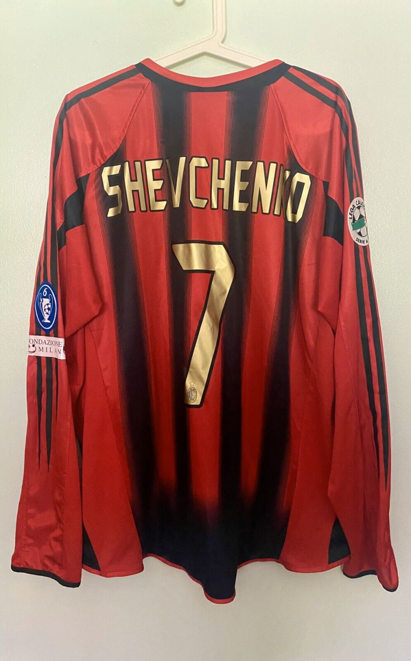 SHEVCHENKO AC Milan 2004/05 Home Original Retro Jersey