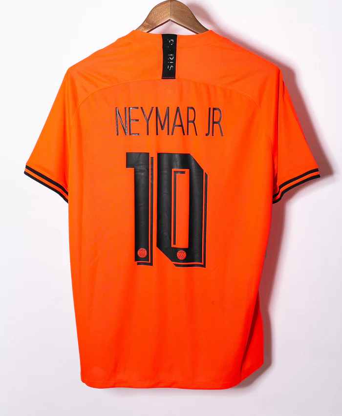 Neymar 2019-20 Paris Saint-Germain PSG Away Original Retro Jersey