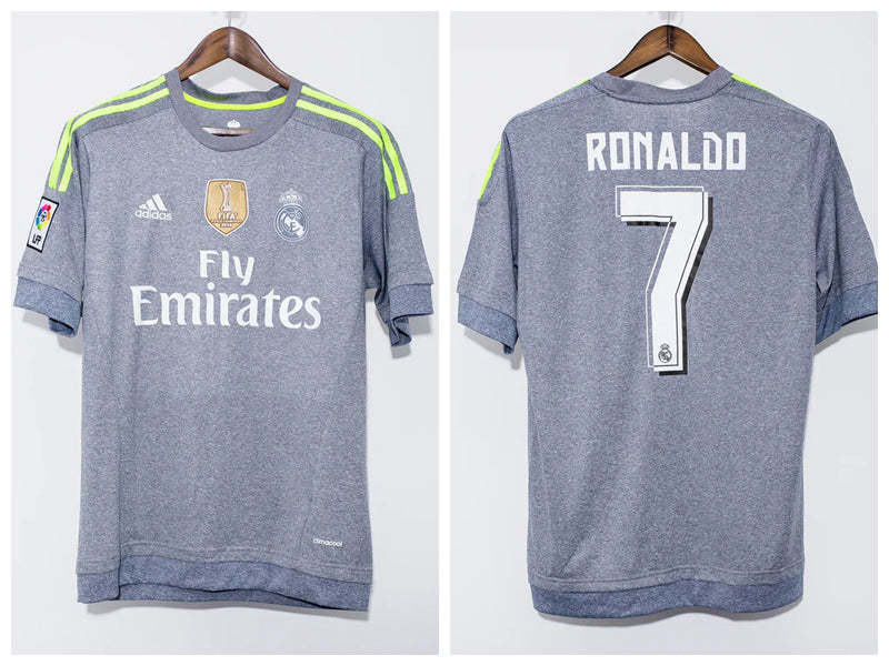 Cristiano Ronaldo CR7 Real Madrid 15/16 Third Original Retro Jersey
