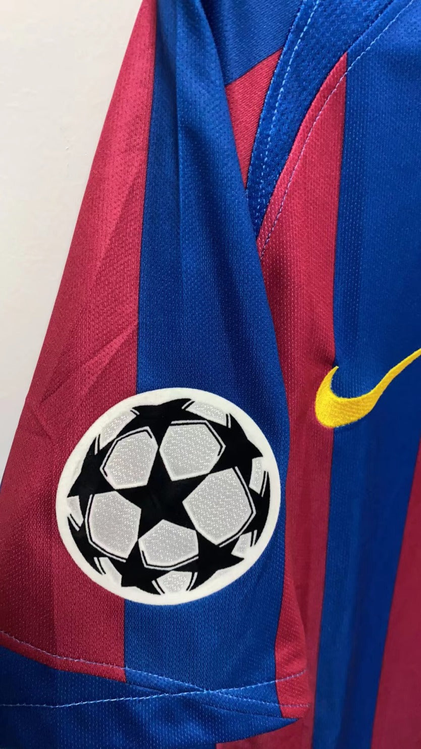 Ronaldinho Barcelona 05/06 Home Original Retro Jersey