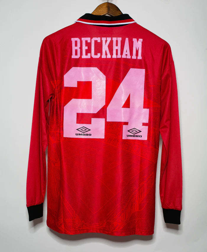 David Beckham Manchester United 94/95 Home Original Retro Jersey