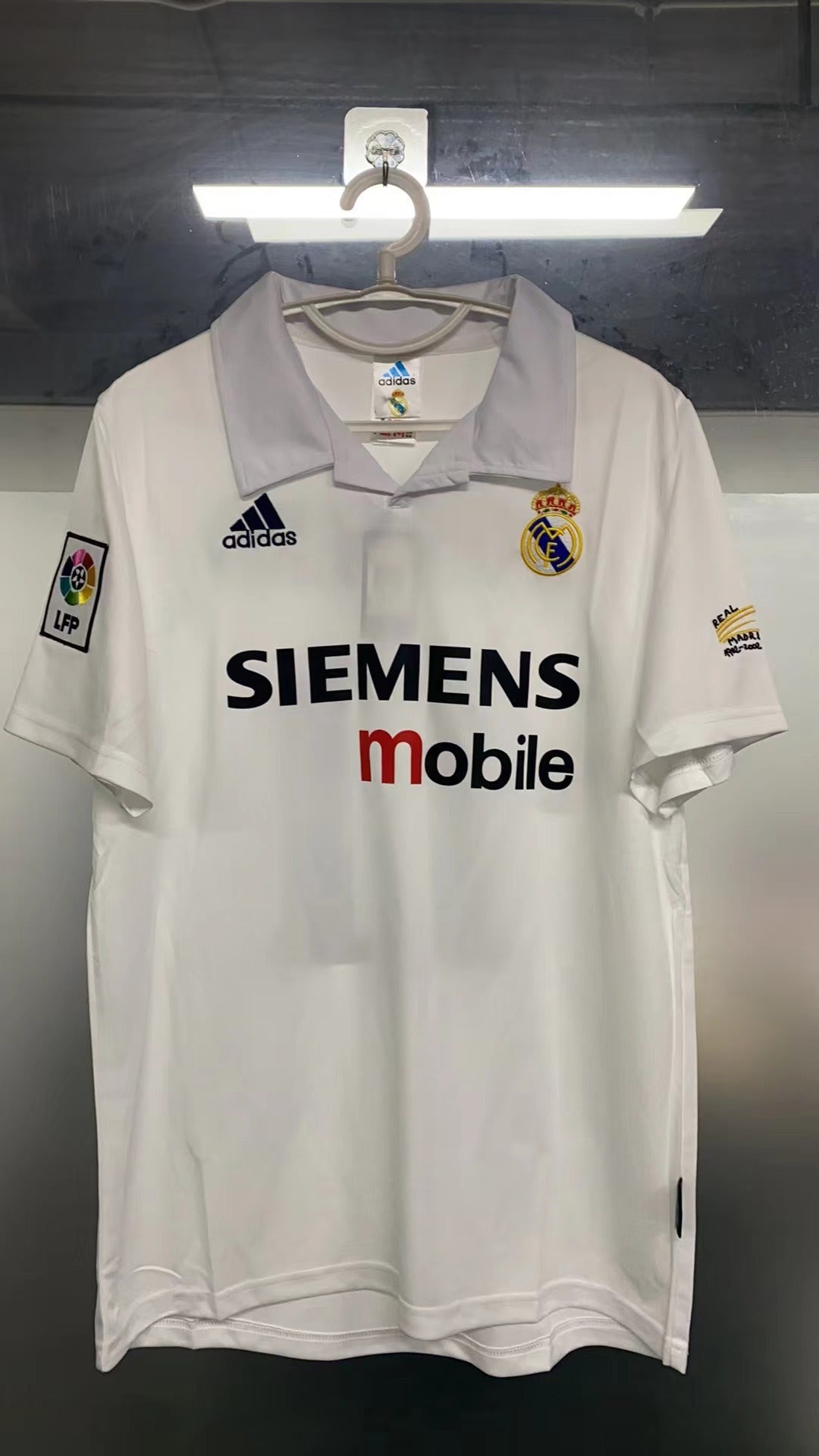 Ronaldo Real Madrid 02/03 Home Original Retroshort Sleeve Jersey