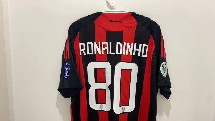 Ronaldinho AC Milan 08/09 Home Original Retro Jersey