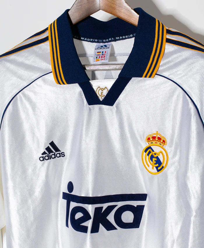 Adidas Raul Real Madrid 98/99 Home Original Retro Jersey