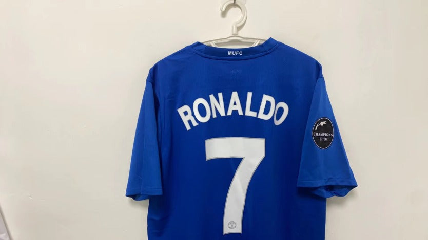 Cristiano Ronaldo CR7 Manchester United 08/09 Away Original Retro Jersey
