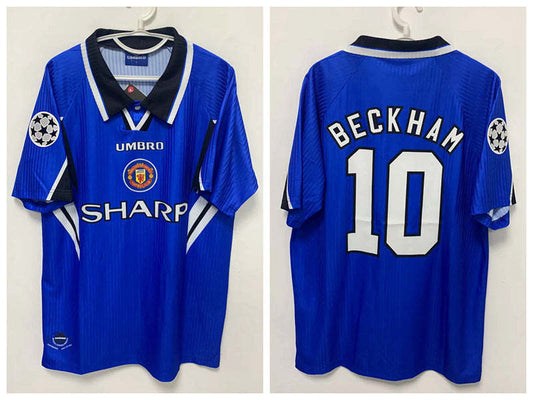 David Beckham Manchester United 96/97 Fourth Original Retro Jersey