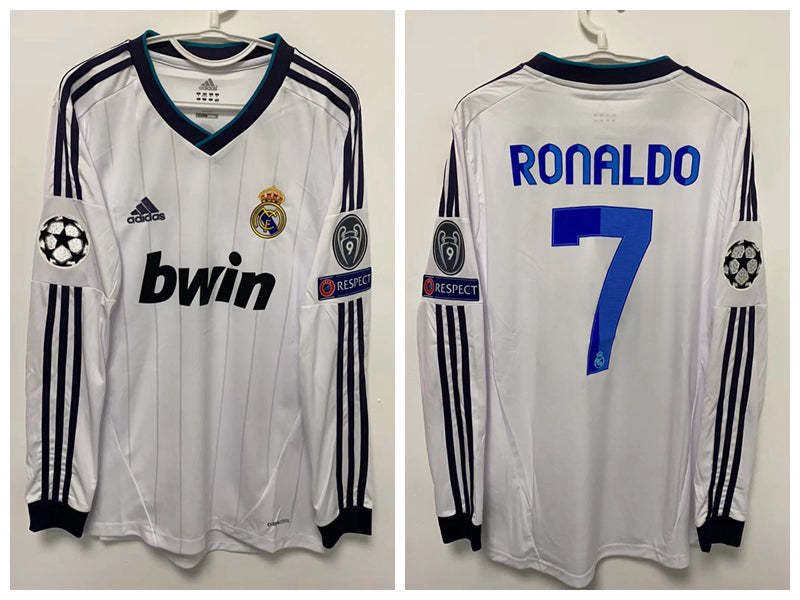Cristiano Ronaldo CR7 Real Madrid 12/13 Home Original Retro Jersey