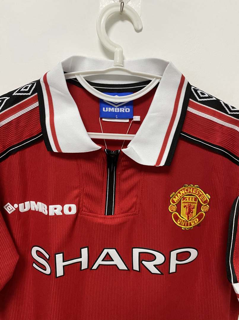 David Beckham Manchester United 98/99 Home Original Retro Jersey
