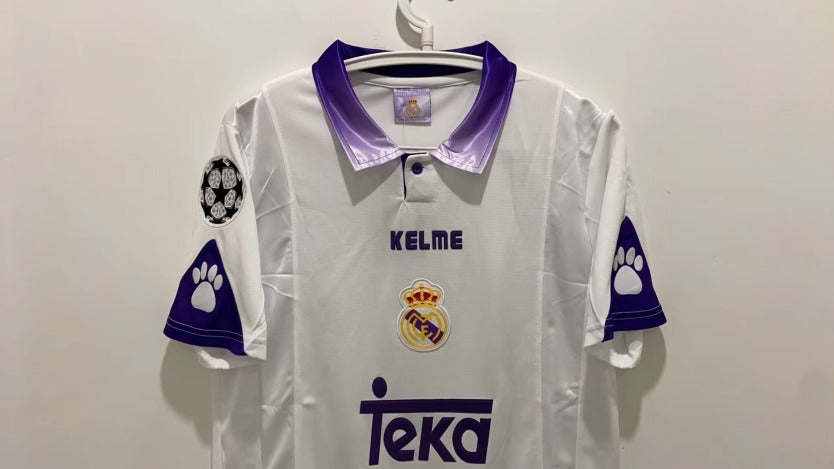 Predrag Miatovic Real Madrid 1997/98 Home Retro Jersey