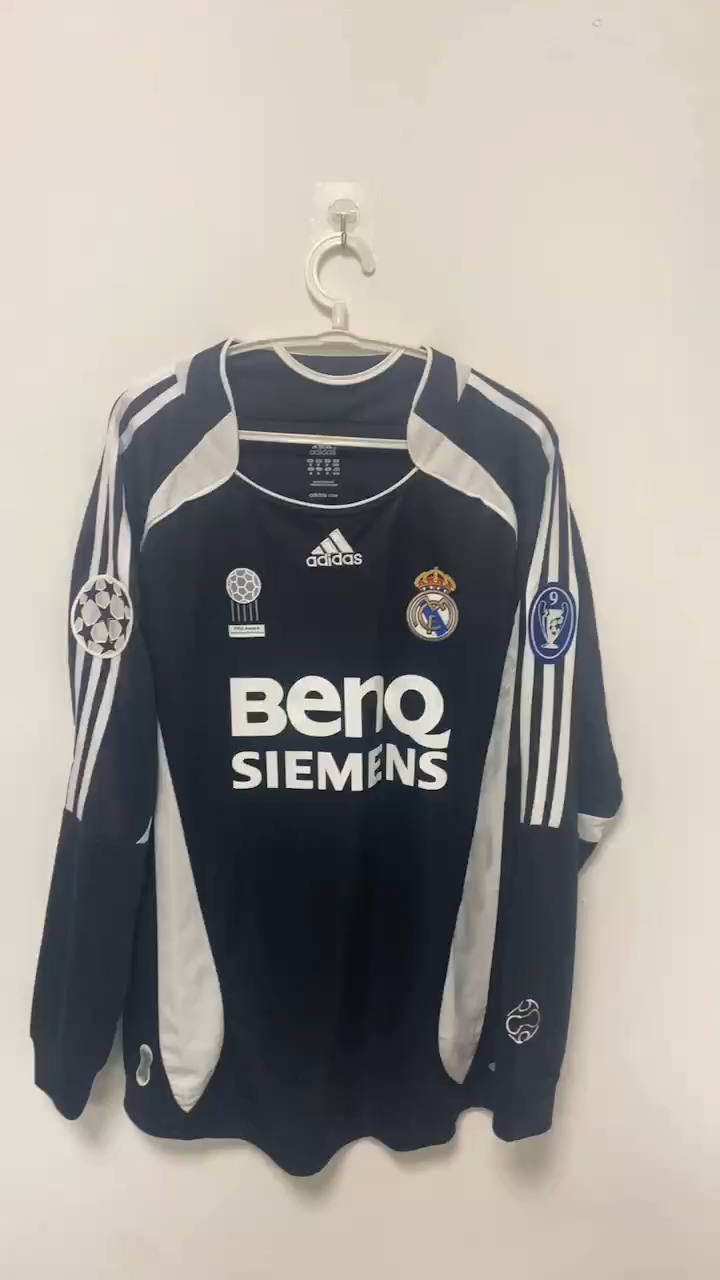 Guti.H Real Madrid 06/07 Away Original Retro Jersey