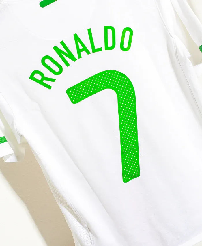 Cristiano Ronaldo CR7 Portugal National Team 2010 Away Original Retro Jersey
