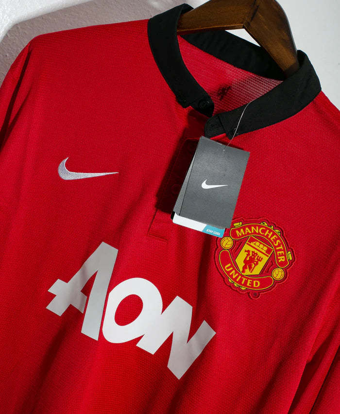 Wayne Rooney Manchester United 13/14 Home Original Retro Jersey
