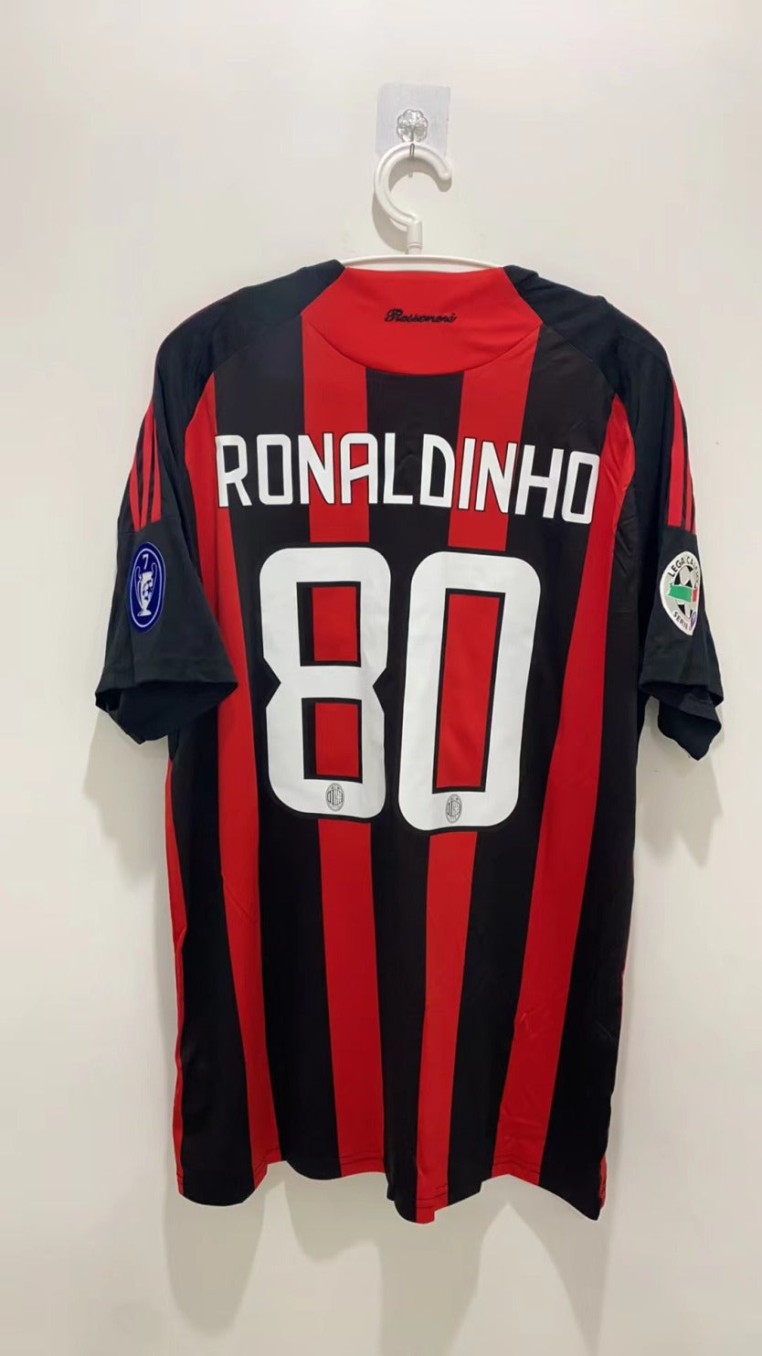 Ronaldinho AC Milan 08/09 Home Original Retro Jersey